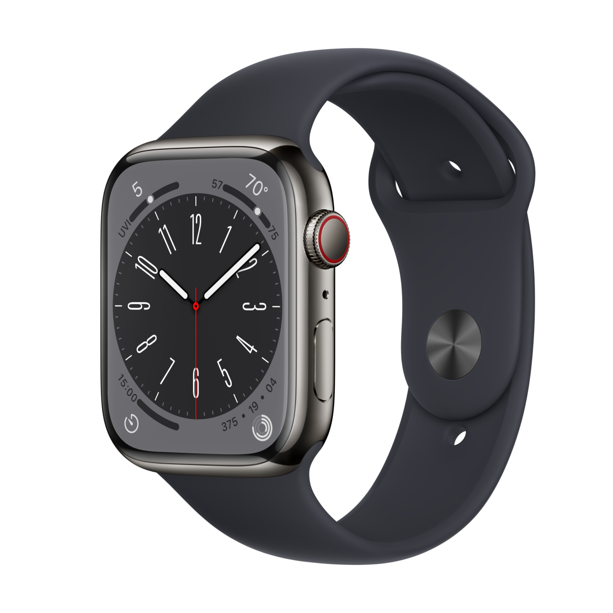 Apple Watch Series 8 Stainless Steel Black