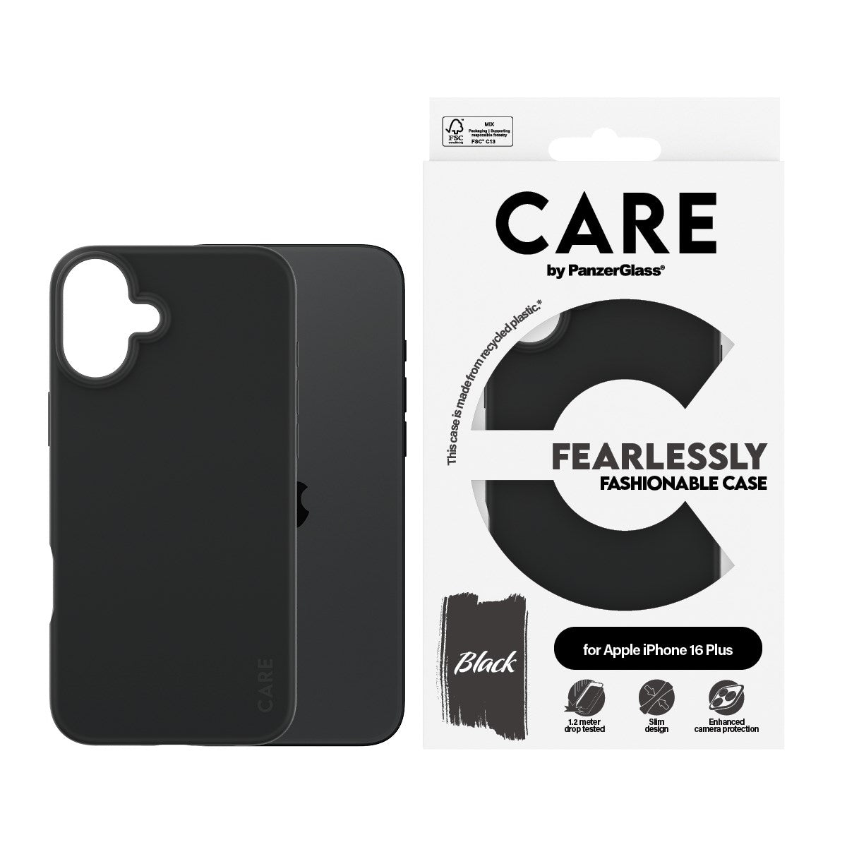 CARE by PanzerGlass iPhone 16 Plus ümbris - Uus