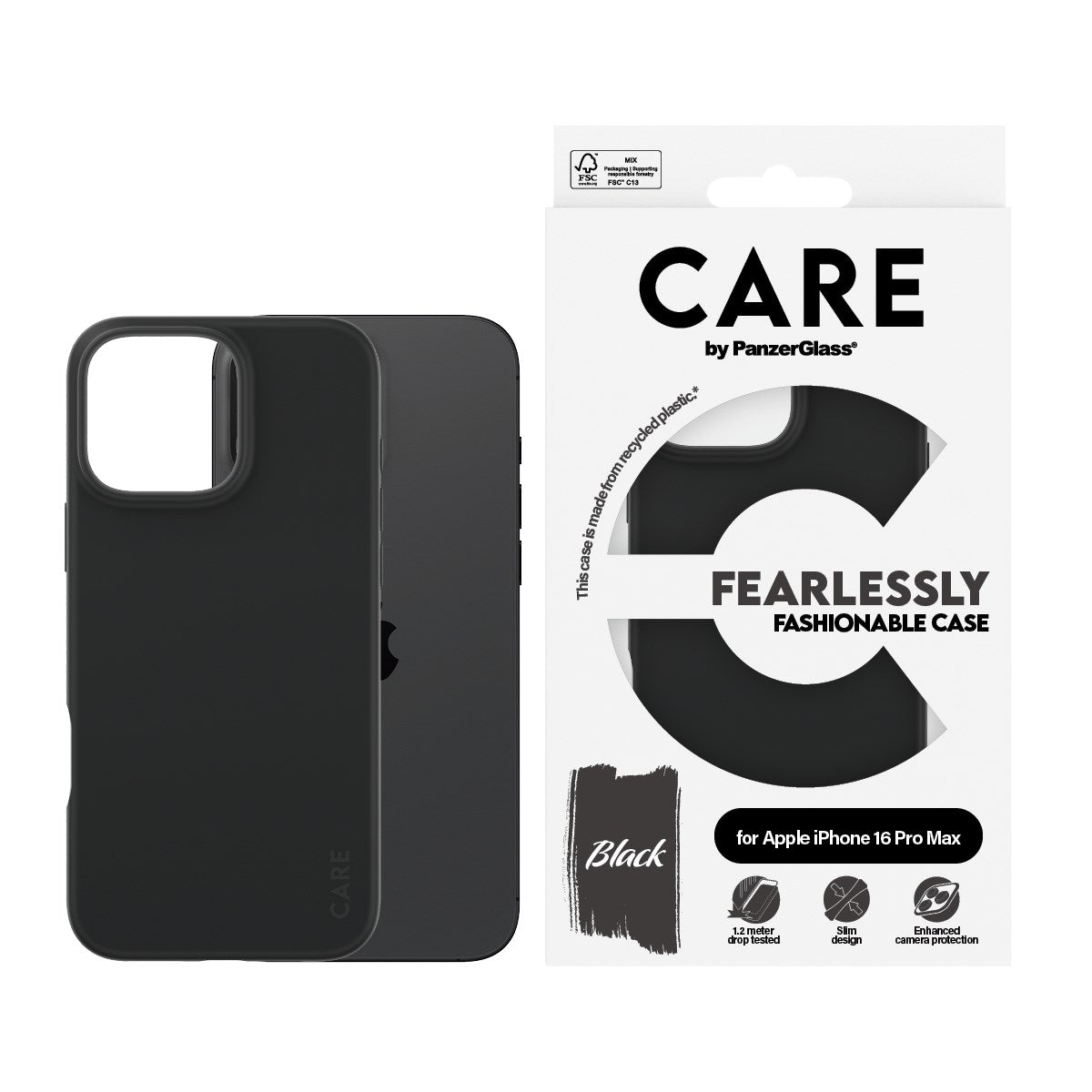 CARE by PanzerGlass iPhone 16 Pro Max ümbris - Uus