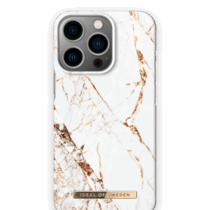 iDeal Of Sweden iPhone 14 Pro Fashion Case carrara-gold