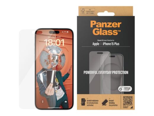PanzerGlass iPhone 15 Plus ekraanikaitse