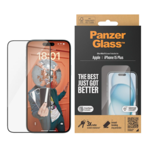 PanzerGlass iPhone 15 Plus ekraanikaitse EasyAligner - Uus