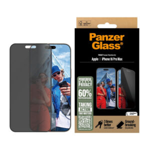 PanzerGlass iPhone 16 Pro Max Screen Protector (Premium)